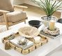 Oyster Shell Hurricane Candle Holder