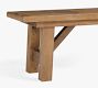 Reclaimed Parquet Dining Bench (72")