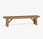 Reclaimed Parquet Dining Bench (72")