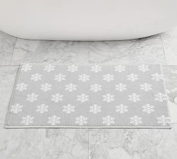 Snowflake Bath Mat