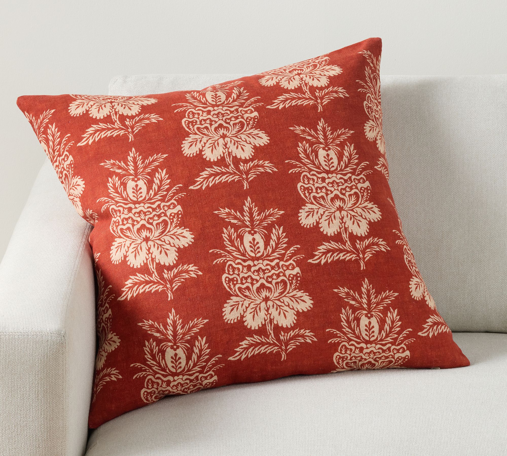 Amston Vintage Floral Printed Pillow Cover thumbnail 4