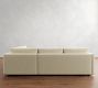 Carmel Slim Arm Return Bumper Sectional (110"&ndash;122")