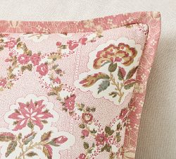 June Contrast Flange Pillow Cover