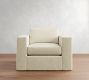 Carmel Wide Arm Slipcovered Chair