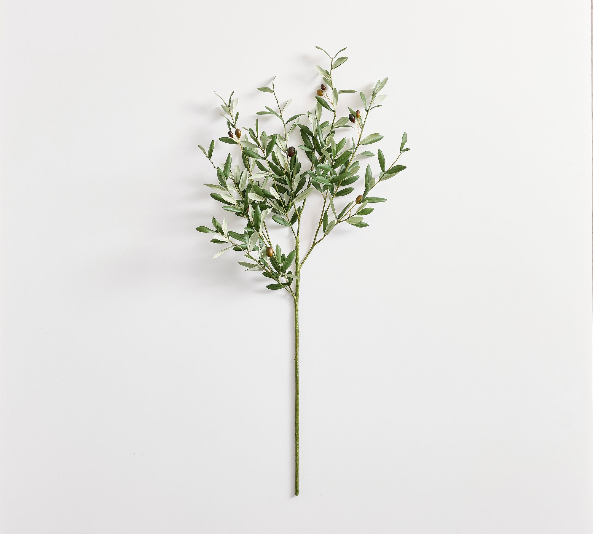 Traditional Faux Olive Branch