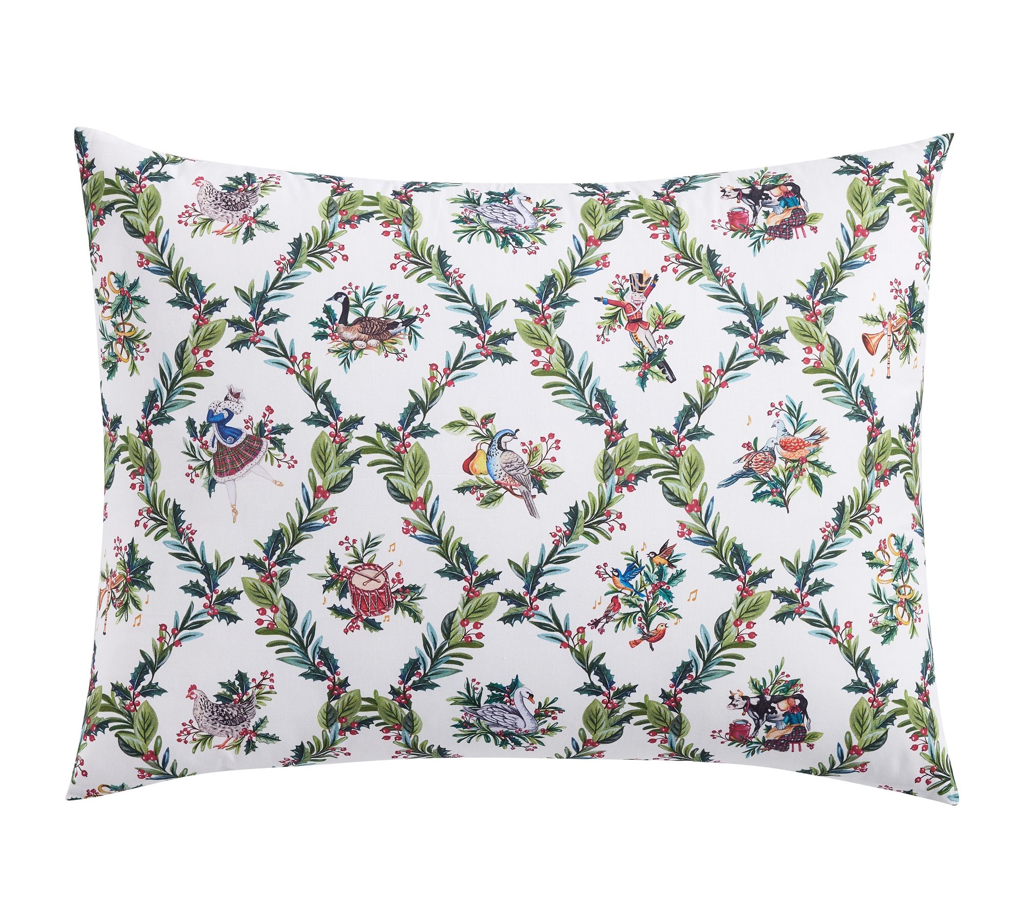 Pottery Barn 12 Days of Christmas Comforter Shams
