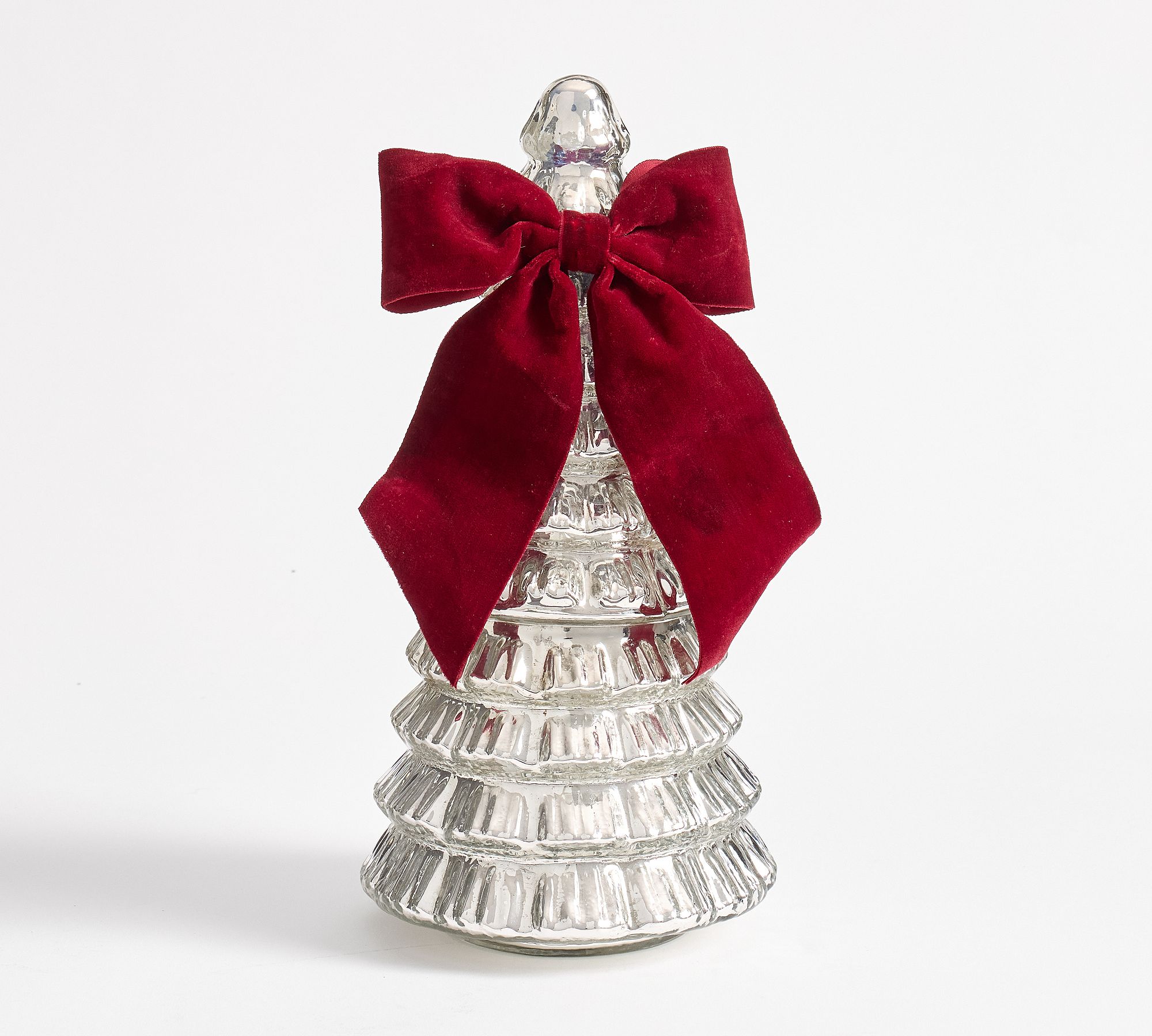 Silver Lidded Christmas Tree Candle - Balsam Fir Vetiver - thumbnail 2