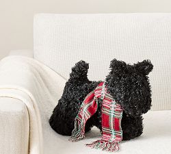 Finn Scottie The Dog Shaped Pillow