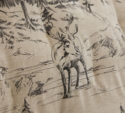 Rustic Forest Sherpa Comforter
