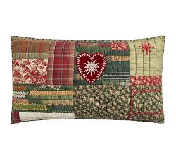 Holiday Love Reversible Quilted Sham
