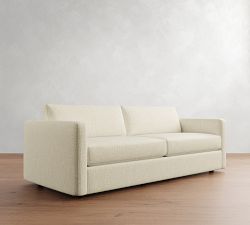 Carmel Slim Arm Sofa (57"&ndash;117")