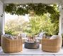 Gideon Wicker Swivel Outdoor Lounge Chair
