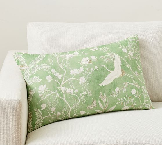 Veranda Printed Lumbar Pillow Cover