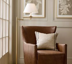 Hayden Metal Articulating Task Floor Lamp (53")
