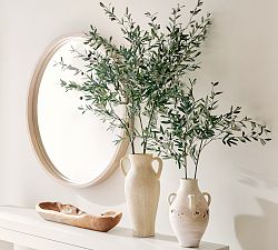 Traditional Faux Olive Branch