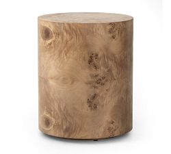 Crescent Round End Table (18")