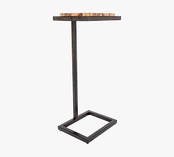 Eliana Rectangular Marble Accent Table (10")