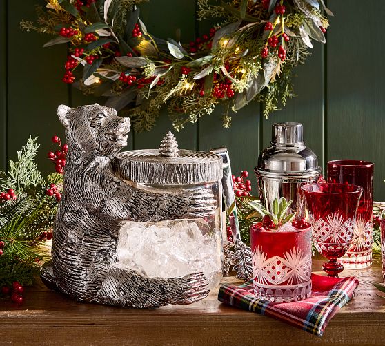 Fantastical Forest Ice Bucket & Tongs