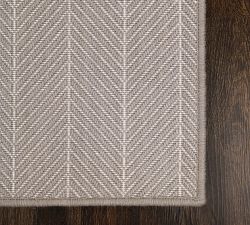 Custom Bia Chevron Wool Rug