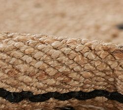 Erin Gates By Momeni Crescent Broken Striped Jute Rug