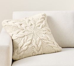 Sweater Knit Pillow Cover