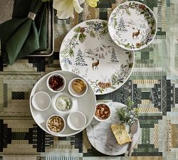 Larkin Stoneware Multi-Condiment Server