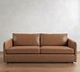 Charlotte Leather Sofa (62"&ndash;86")