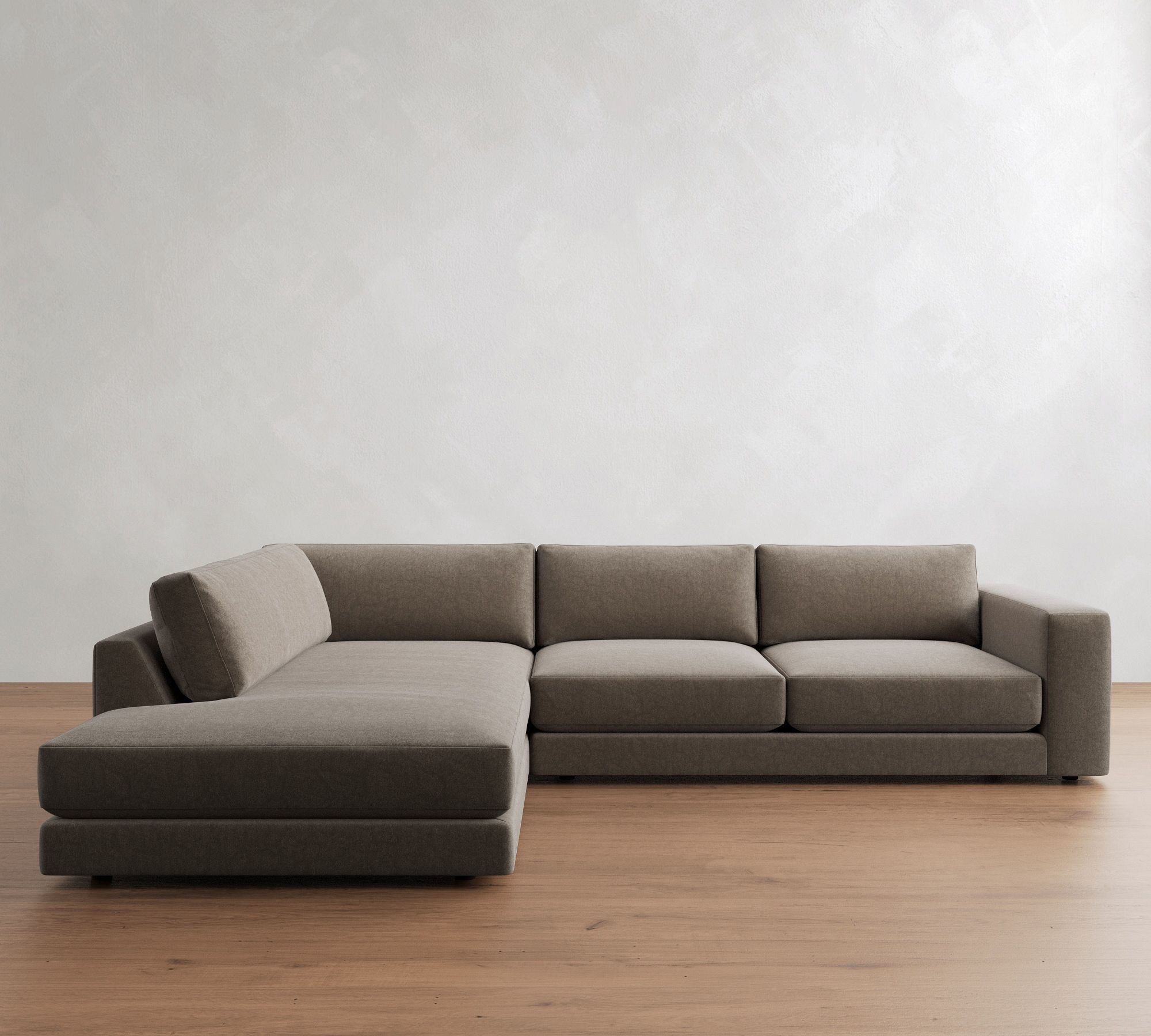 Carmel Lounge Return Bumper Sectional (117"–129") - thumbnail 7