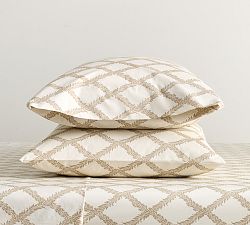Kravet Woodland Scroll Pillowcases - Set of 2