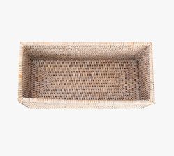 Tava Handwoven Rattan Rectangular Everything Basket
