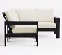 Malibu Metal 4-Piece Outdoor Sectional (85")