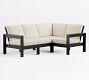 Malibu Metal 4-Piece Outdoor Sectional (85")
