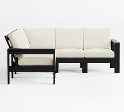 Malibu Metal 5-Piece Outdoor Sectional (85")