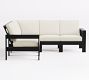 Malibu Metal 5-Piece Outdoor Sectional (85")