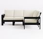 Malibu Metal 5-Piece Outdoor Sectional (85")