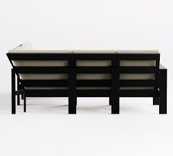 Malibu Metal 5-Piece Outdoor Sectional (85")