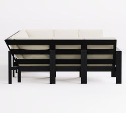 Malibu Metal 8-Piece U-Shaped Outdoor Sectional (115")