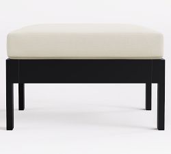 Malibu Metal Outdoor Ottoman (27")