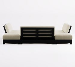 Malibu Metal Platform 5-Piece U-Shaped Sectional (132")