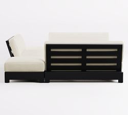 Malibu Metal Platform 5-Piece U-Shaped Sectional (132")