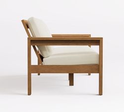 Malibu Teak Outdoor Sofa (77")