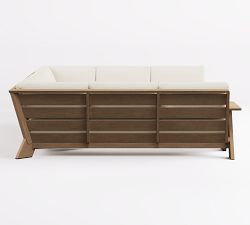 Modern Farmhouse 3-Piece Outdoor Sectional (128")