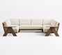 Modern Farmhouse 3-Piece Outdoor Sectional (128")