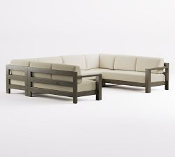 Rockport 6-Piece U-Shaped Outdoor Sectional (129")