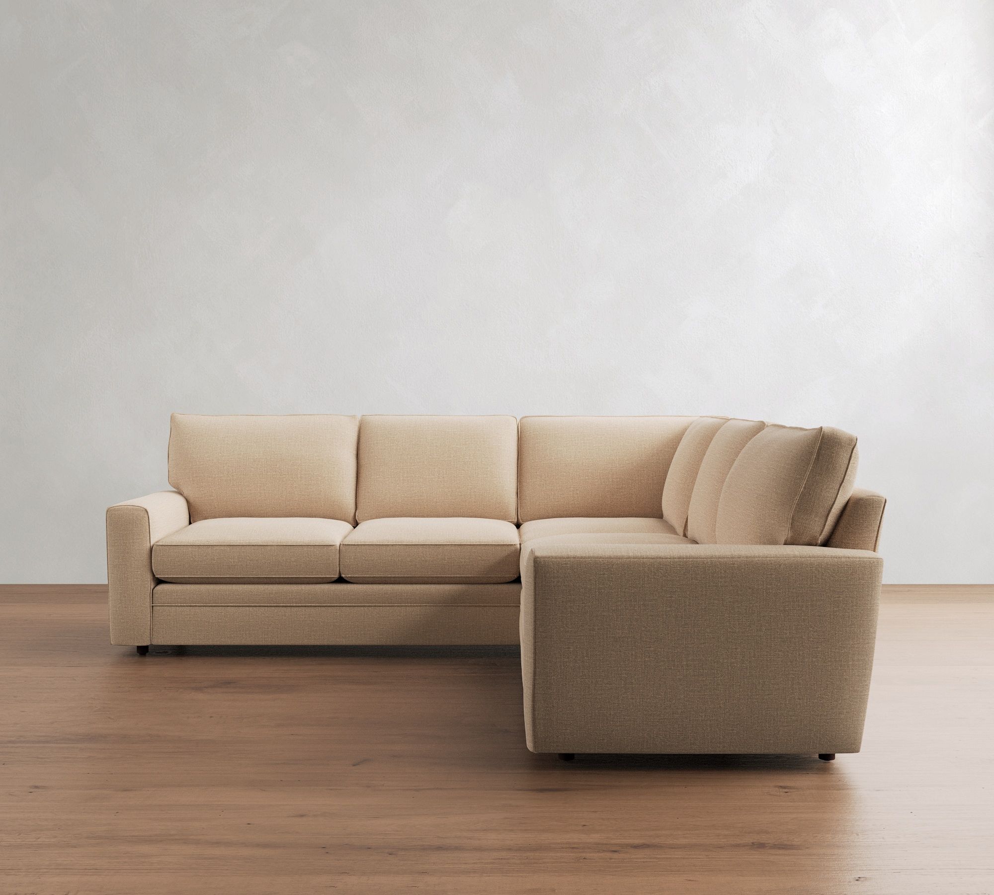 Pearce Square Arm 2-Piece L-Shaped Sectional (110") - thumbnail 2
