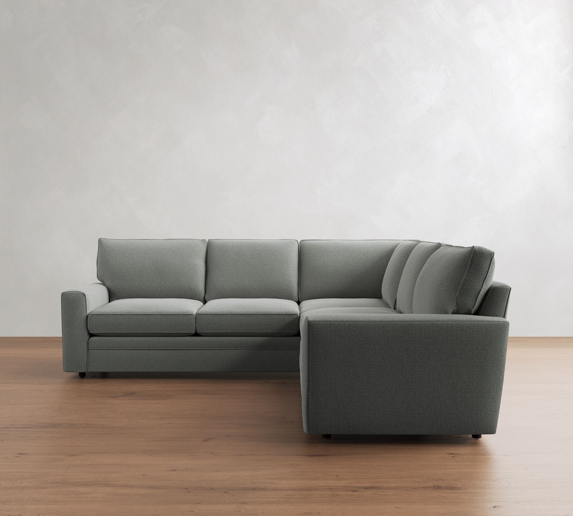 Pearce Square Arm 2-Piece L-Shaped Sectional (110") - thumbnail 4
