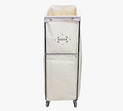 Tall Canvas Caddie With Wheels