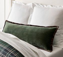Everywhere Oversized Velvet Lumbar Pillow Cover