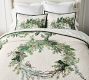 Evergreen Wreath Quilted Sham