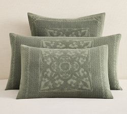 Medallion Matelasse Duvet Cover